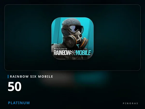 Rainbow Six Mobile - 50 Platinum