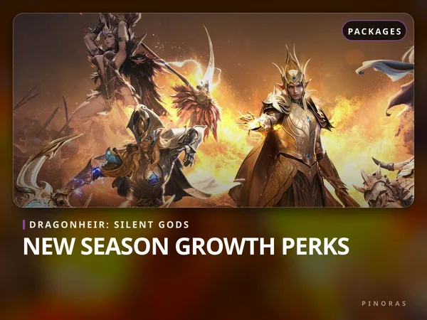 Dragonheir: Silent Gods - New Season Growth Perks