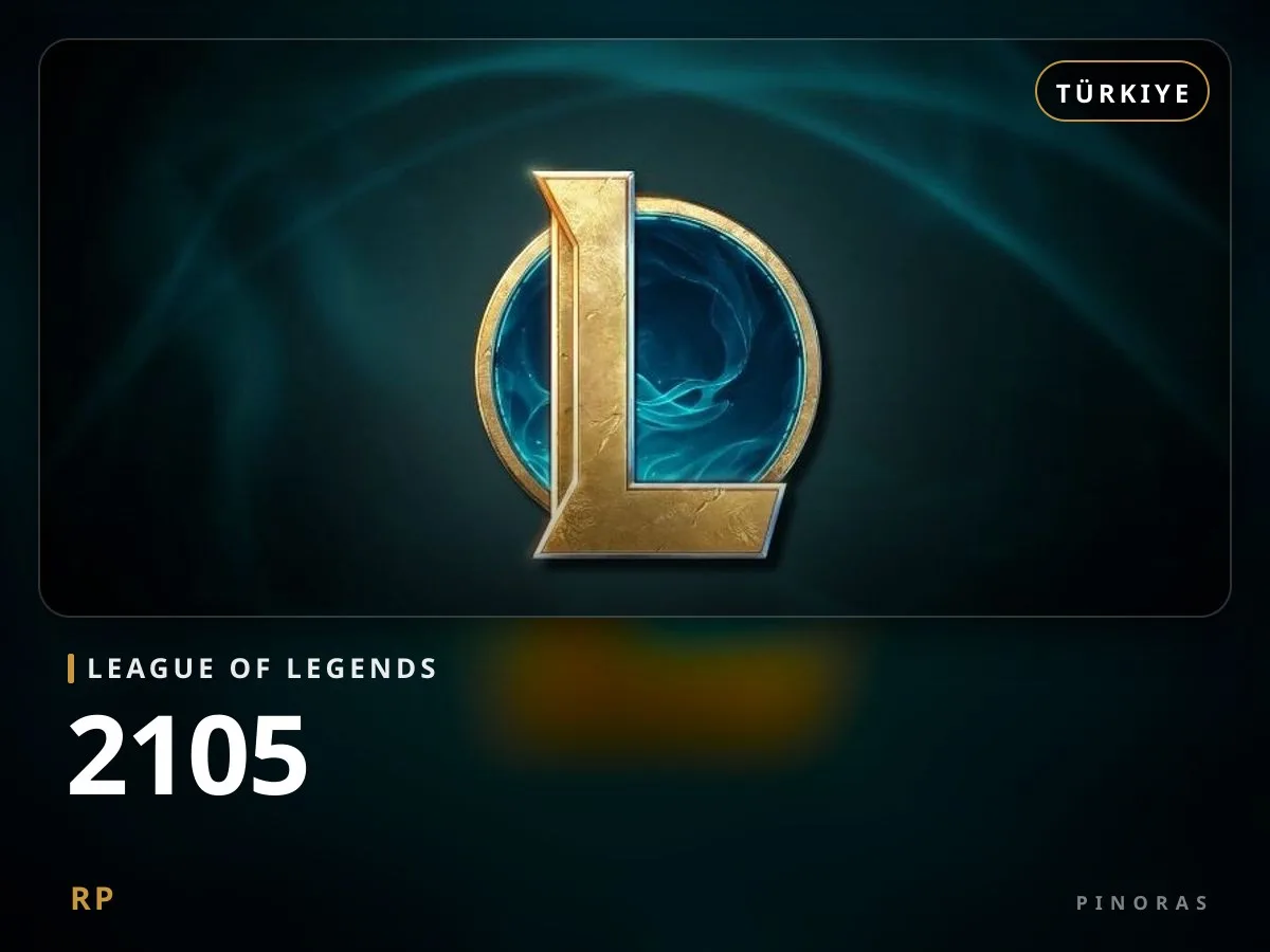 League of Legends 500 TRY - 2105 RP - Pinoras