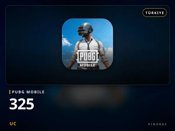 PUBG Mobile Turkey - 325 UC