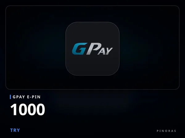GPay E-Pin 1000 TRY