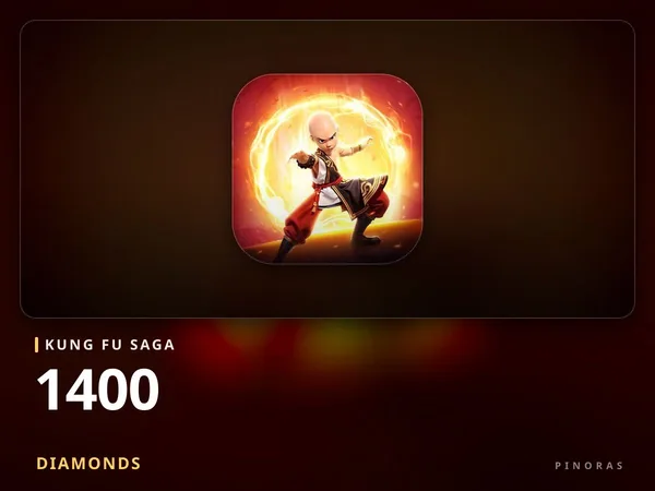 Kung Fu Saga 1400 Diamonds