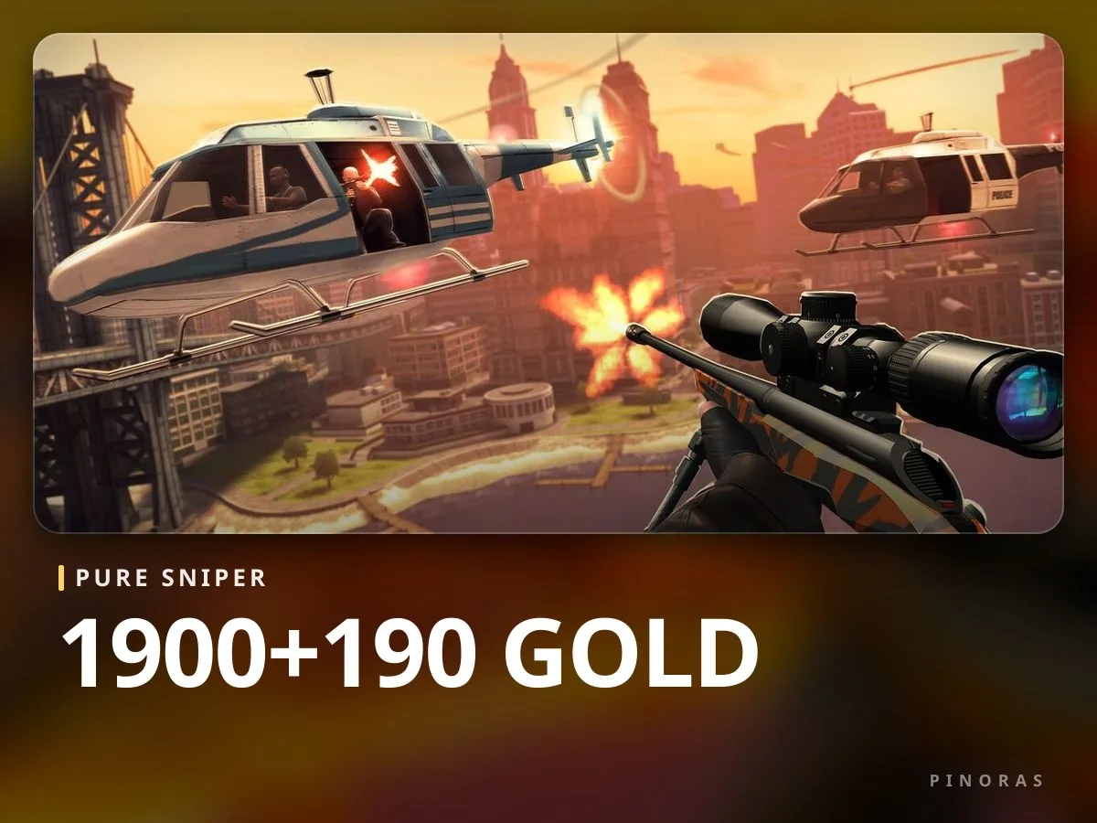 Pure Sniper 1900+190 Gold - Pinoras