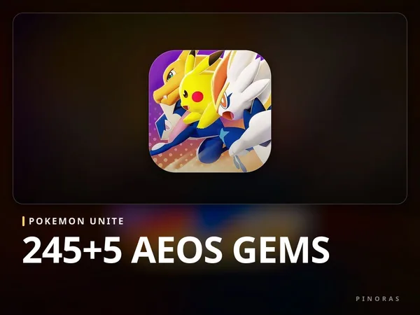 Pokemon Unite - 245+5 Aeos Gems