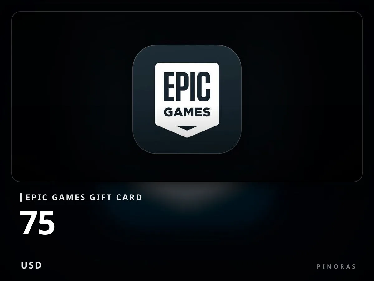 Epic Games Gift Card USA - 75 USD - Pinoras
