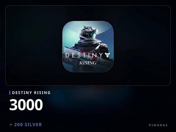 Destiny Rising 3000 + 200 Silver