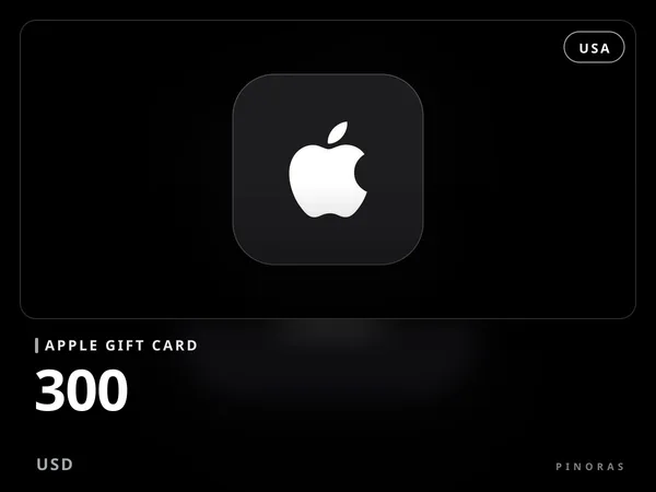 Apple Gift Card 300 USD