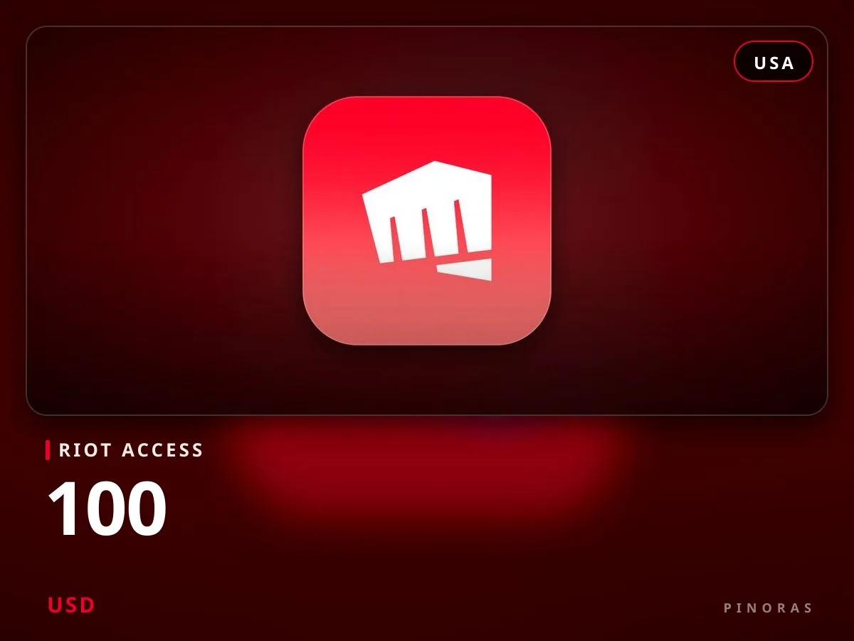 Riot Access USA - 100 USD - Pinoras