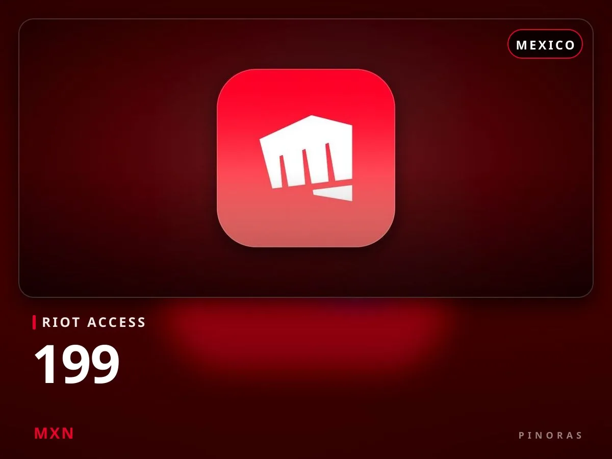 Riot Access Mexico - 199 MXN - Pinoras